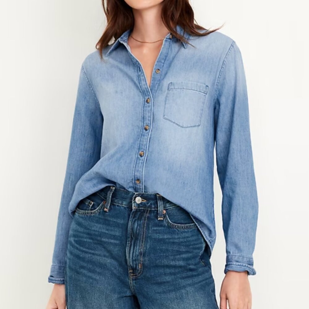 Mossimo Chambray Button-Down